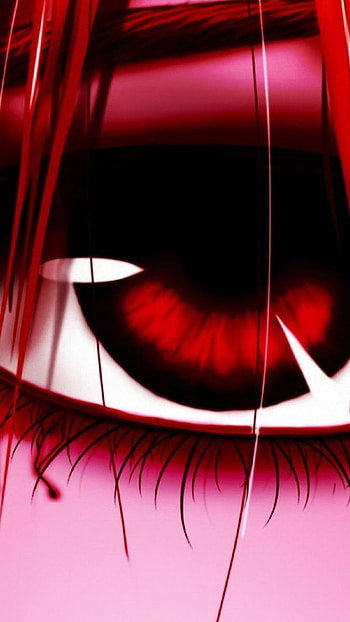 Elfen eye, anime HD phone wallpaper