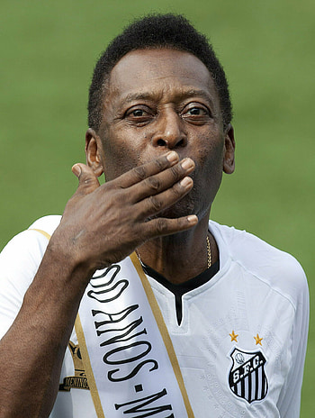 Pele, Footballing genius, 75th birtay tribute, Sporting icon HD phone wallpaper
