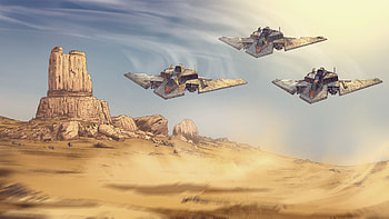 video game, Starship Troopers: Terran Command, Jakku (Star Wars) HD wallpaper
