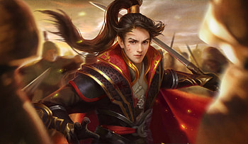 Warrior, janusl, fantasy, battle, man HD wallpaper