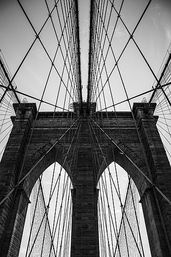 Architecture, Building, Bw, Chb, Bottom View HD phone wallpaper