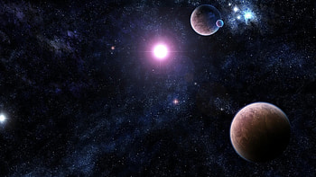 Preview galaxy, stars, universe, light, planet HD wallpaper