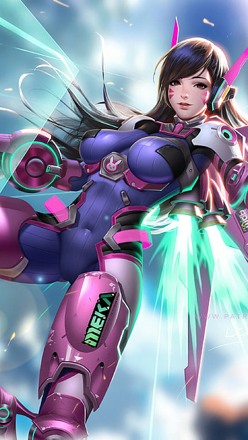D. Va from Overwatch , Ultra , Immersive gaming experience, Stunning visuals HD phone wallpaper