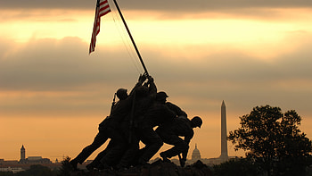 Iwo Jima Memorial, Ultra , Fallen soldiers tribute, Historical monument HD wallpaper
