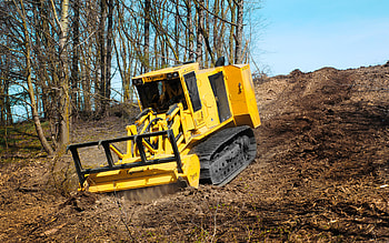 Tigercat 480B, , stump grinders, 2022 mulchers, construction machinery, special equipment, mulchers, construction equipment, Tigercat HD wallpaper