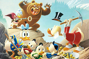 Scrooge McDuck, Animation HD wallpaper