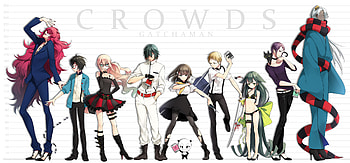 Gatchaman Crowds, , Eye-catching visuals, Stunning backgrounds HD wallpaper