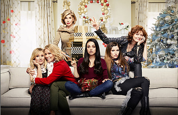 A Bad Moms Christmas, Susan Sarandon HD wallpaper