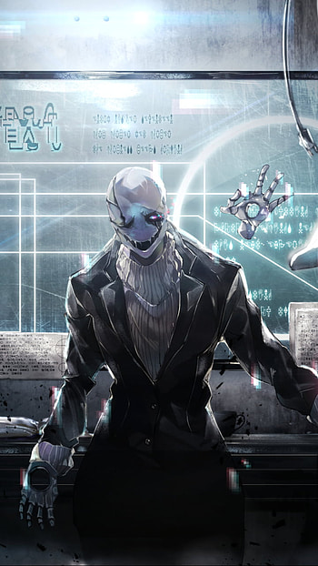 Gaster, video game, Undertale HD phone wallpaper