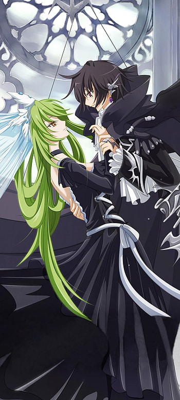 Lelouch Lamperouge, C.C. (Code Geass), Anime, Code Geass HD phone wallpaper