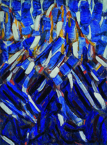 Abstract, Canvas, Oil, Butter, Christian Rolfs, Christian Rolefs, Blue Mountain HD phone wallpaper
