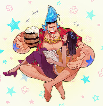Robin, Franky, Anime, One Piece, Manga HD phone wallpaper