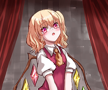 Flandre Scarlet, Flandre Scarlet, Anime, Touhou HD wallpaper