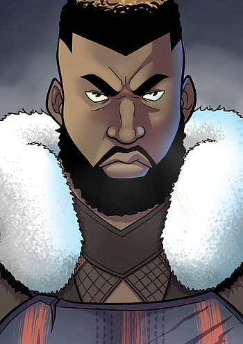 ArtStation feature, M'Baku's artistry, Marvel's creative vision HD phone wallpaper
