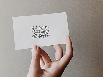 Words, Hand, Inscription, Note HD wallpaper