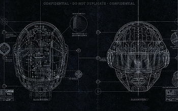 Daft Punk EDM Resolution HD wallpaper