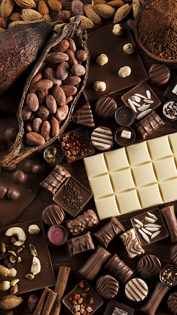 Chocolate cocoa, Delicious food, Tempting , Heavenly delight HD phone wallpaper