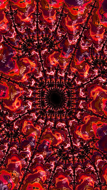 Trippy Psychedelic Fractal, Abstract, fractal HD phone wallpaper
