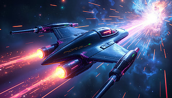 Warp Speed: A Stunning Ultra Journey, Warp Speed, spaceship, Sci Fi, space, galaxy HD wallpaper