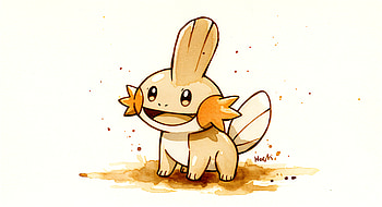 Mudkip Ultra : Dive into Pokémon Adventure!, Mudkip (Pokémon), Pokemon, cartoon, cute HD wallpaper