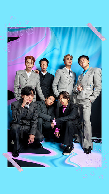 BTS, coat, Army, footwear, OT7, AMA HD phone wallpaper