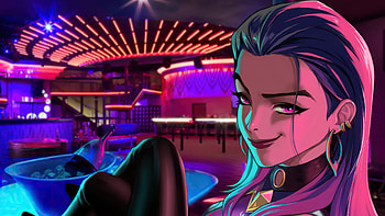 Night Life Reyna Valorant Fanart , valorant, games, 2021-games, artstation HD wallpaper