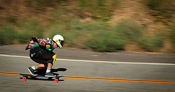 Downhill, Longboarding HD wallpaper