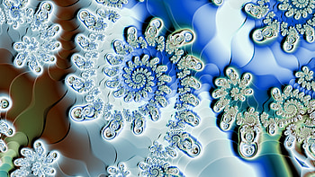 Trippy Psychedelic Fractal, trippy, psychedelic, aesthetic, Abstract, fractal HD wallpaper