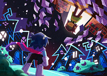 Kris of Deltarune: Video Game Adventure, Kris (deltarune), video game, deltarune HD wallpaper