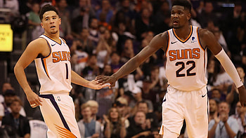 Deandre Ayton, Devin Booker HD wallpaper