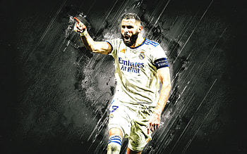 Karim Benzema, soccer, kb9, realmadrid, HalaMadrid, captain, football, french, KarimBenzema HD wallpaper