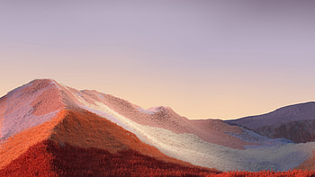 Microsoft Surface Landscape HD wallpaper