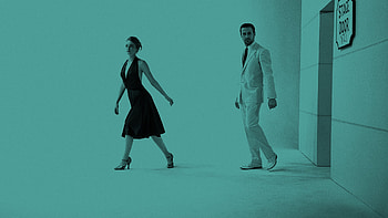 Emma Stone's elegance, Ryan Gosling's charm, La La Land , Visual tribute HD wallpaper