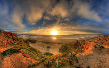 Sunrise HD wallpaper