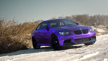 Bmw, Tuning, Violet, Cars, Purple, M3, Chrome HD wallpaper