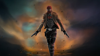 Aesthetic Red Hood, red-hood, superheroes, artwork, art, digital-art HD wallpaper