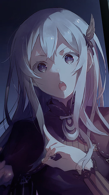 Echidna Enchantment: Re:Zero Anime , Echidna (Re:ZERO), Anime, Re:Zero - Starting Life in Another World HD phone wallpaper