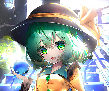 Koishi Komeiji, Koishi Komeiji, Anime, Touhou HD wallpaper