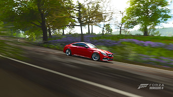 Mercedes Benz C63 Coupe AMG, video game, Forza Horizon 4 HD wallpaper
