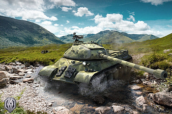 world of tanks, world, grass, mountains, tanks HD wallpaper