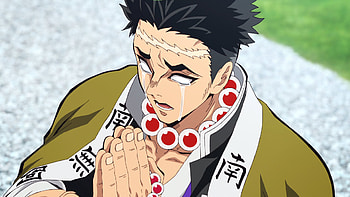 Gyomei Himejima - Powerful Presence in Demon Slayer, Anime, Demon Slayer: Kimetsu no Yaiba, Gyomei Himejima, scar HD wallpaper
