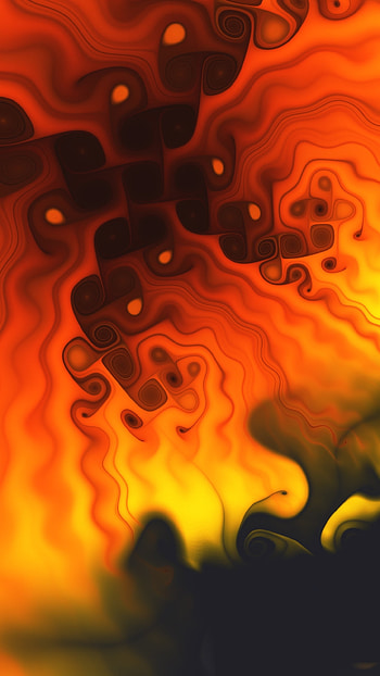 Raw, fractals, abstract HD phone wallpaper