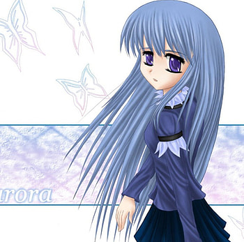 Aurora, cute, girl, anime, lovely HD wallpaper