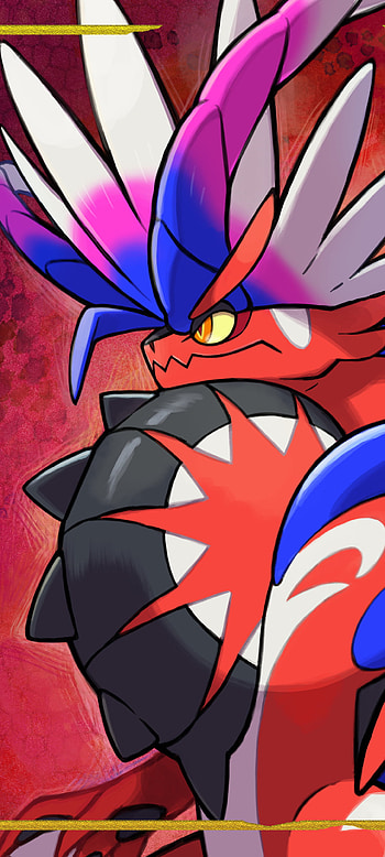 Koraidon - Pokémon, video game, Pokémon: Scarlet And Violet HD phone wallpaper