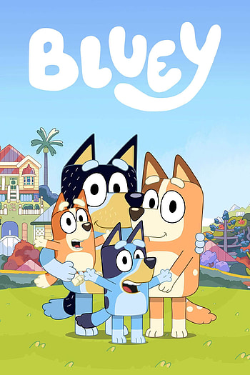 Bluey, cartoon, family HD phone wallpaper