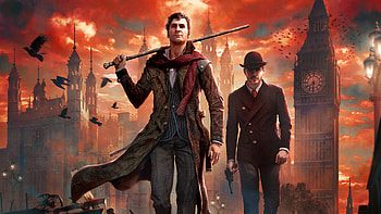 Sherlock Holmes: The Devil’s Daughter - London Sunset Mystery at Big Ben, London, sunset, Big Ben, detective, video game HD wallpaper