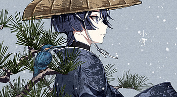 Scaramouche — Genshin Impact : Snowbound Reverie, Genshin Impact, video game, Scaramouche (Genshin Impact), boy HD wallpaper