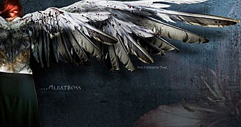 Fallen angel, wasted, wing, red, lost HD wallpaper