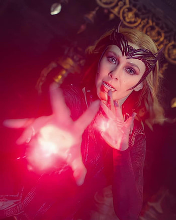 Scarlet witch, magenta, lip HD phone wallpaper