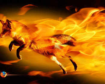 Running Flameble WOLF, flameble, wolf HD wallpaper